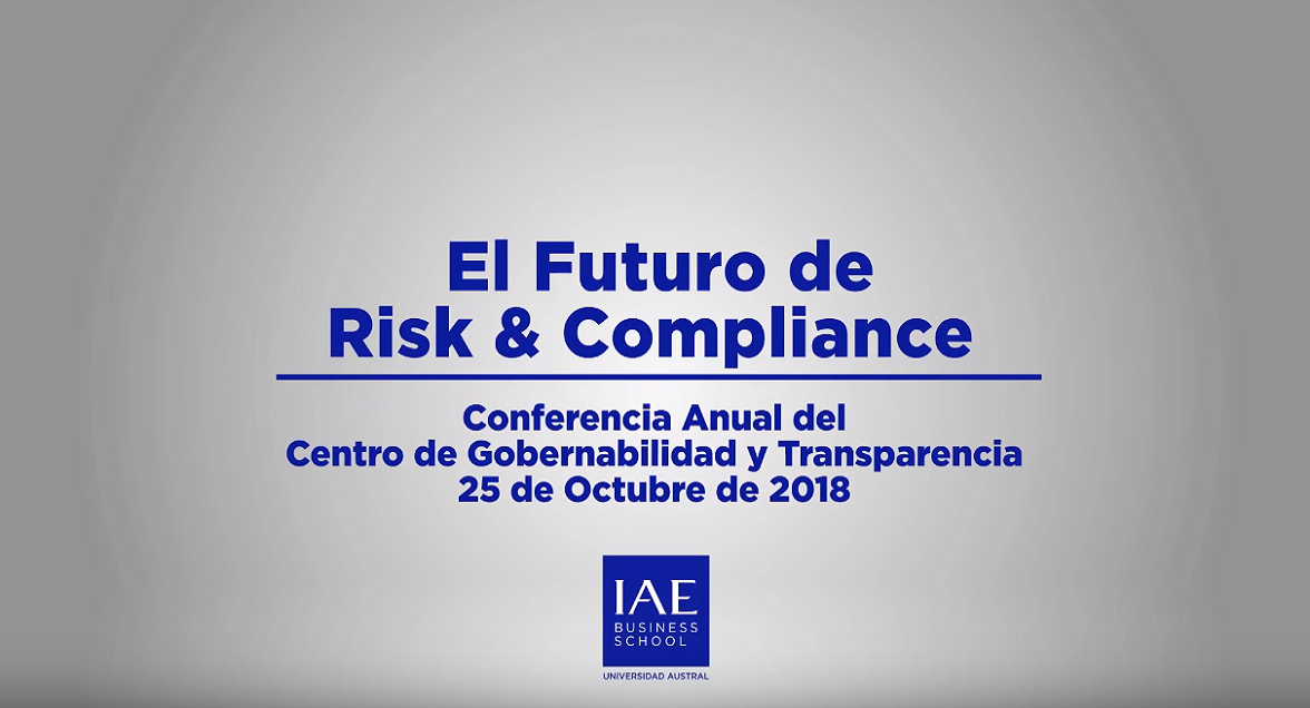 Conferencia Anual “El Futuro de Risk & Compliance”- Diego Martínez